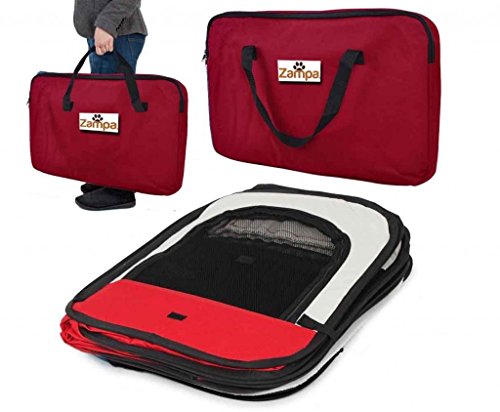 Pet 45" Playpen Foldable Portable Dog/Cat/Puppy Exercise Kennel For Small medium Large. With Cary Bag. Easily Sets Up & Folds Down & Space Free