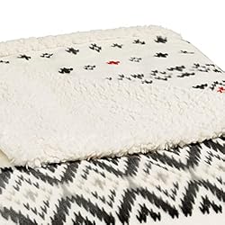 Eddie Bauer - Twin Blanket, Reversible Sherpa