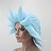 ANOGOL Hair Cap+ Short Blue Cosplay Wig for Men - Spiky Anime Cartoon Costume Party Wig - Funny, Crazy, Strange for Halloween and Christmas