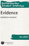 Evidence, , 0406972729