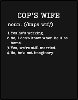 police wife gifts