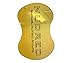 Curl Sponge - NuDred The Original Large Gold Mirrored Afro/Dread Sponge for Coils, Curls, Twists - Natural Hair Twist Sponge for Men and Women with Big Holes
