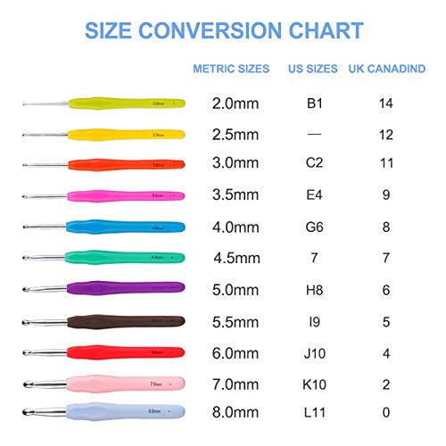 4 BONTIME+Crochet+Hooks+Set+Accessories