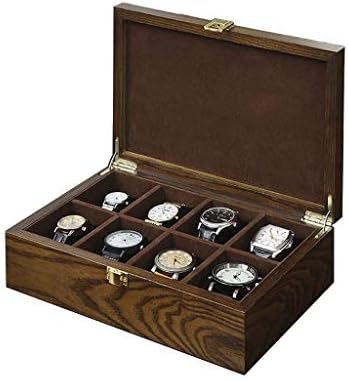 6 Grid Solid Wood Creative Retro Watch Box Display Box Bracelet Collection Storage Box Jewelry Box