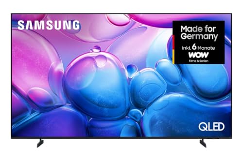 Samsung QLED 4K Q6FA 65 Zoll (163 cm) UHD, Optimiert für Fussball, Quantum HDR, 4K Upscaling, 900 Sender TV Plus, Smart TV, 2025
