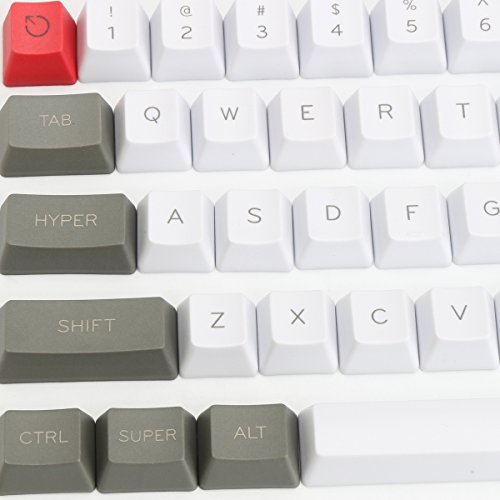 SENREAL 61 Key ANSI Layout OEM Profile PBT Thick Keycaps for 60% Mechanical Keyboard