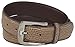 Stacy Adams Men's 32mm Genuine Leather Lizard Skin-Print Belt