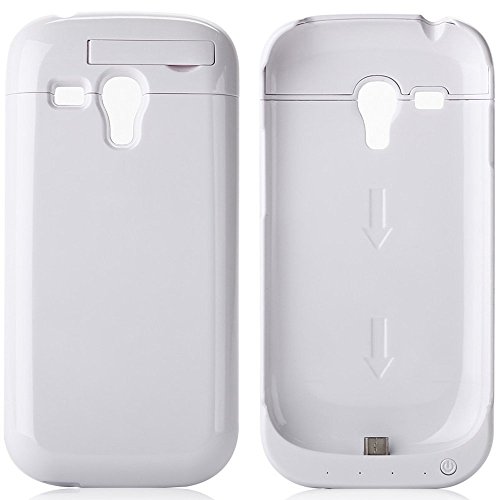 iPower Factory™ for Samsung Galaxy S3 MINI 2000mAh External Power Bank Battery Charger Case (White)
