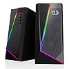 Redragon GS520 Anvil RGB Desktop Speakers, 2.0 Channel PC Computer Stereo Speaker with 6 Colorful LED Modes, Enhanced…