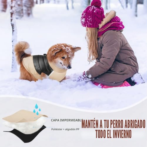 Idepet Dog Water Coat Winter Clothes for Small Medium Large Dogs Pets Sizes S M L XL XXL 3XL 4XL 5XL