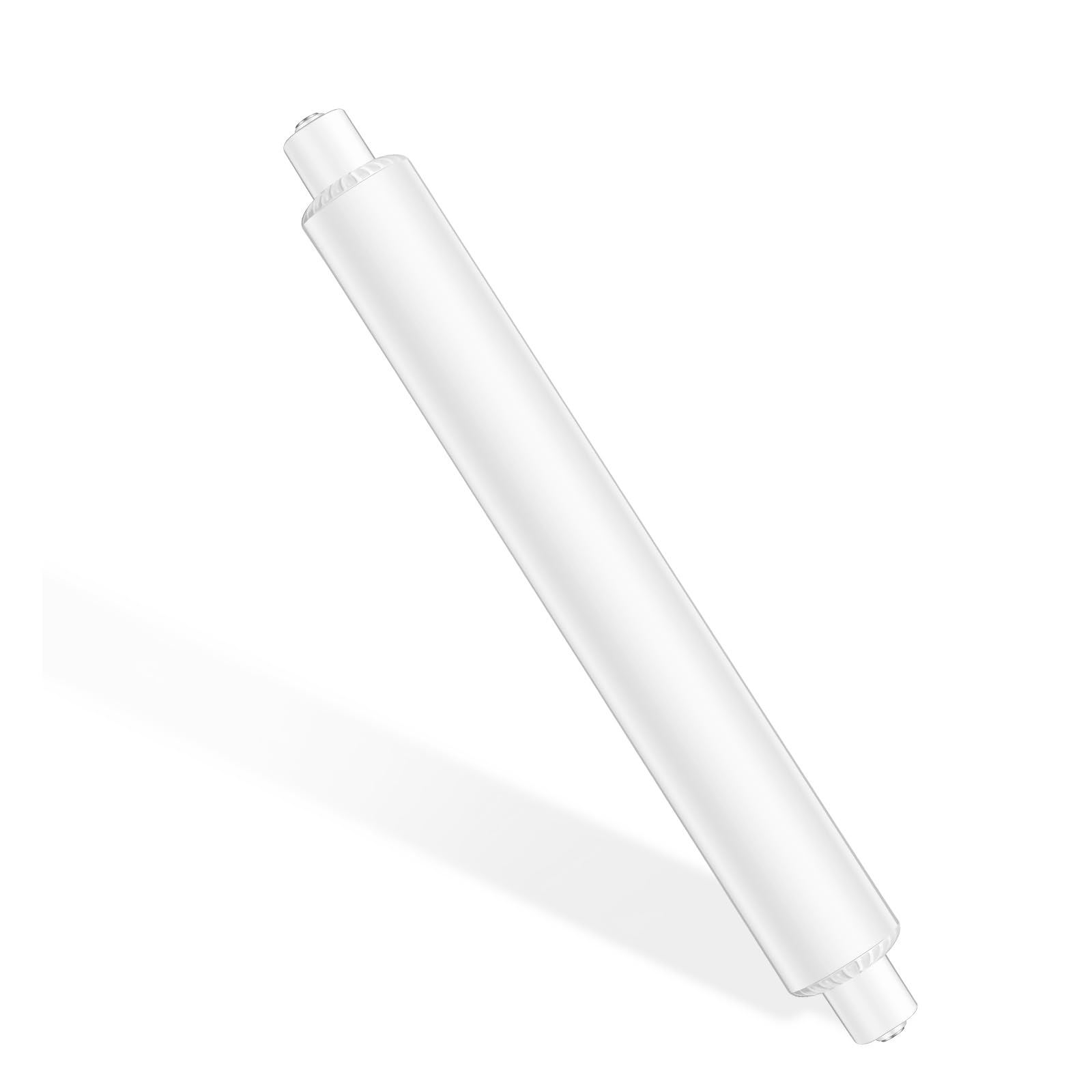 Caldarax 1 Pack 4W S15s LED Light Bulbs 221mm, Warm White 2700K LED S15 Strip Tube Light Bulb 40W S15 Shaver Bulb Replacement, T25 Tubular Lamp for Mirror, Bathroom, Cabinet, Non-Dimmable