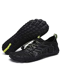 UBFEN Zapatos acuáticos para hombre, zapatos de natación, zapatos deportivos, de secado rápido, estilo descalzo, para navegación, pesca, buceo, surf, yoga, con drenaje