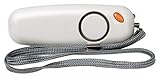 Vigilant 130 dB Personal Rape/Jogger/Student Emergency Protection Alarm with LED Light and Included AAA Batteries And Rip Cord Activation | Available in Grey or Blue