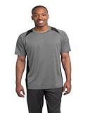 Sport-Tek Men's Heather Colorblock Contender Tee