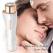 TANAAB Facial Hair Removal for Women Painless Professional Waterproof Smooth Facial Hair Remover for Face Lips Chin Cheeks Arm Built-in LED Light