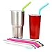 Silicone Straws for 30 oz Tumbler - Reusable Silicone Straws for Yeti Rtic & More - Complete Bundle