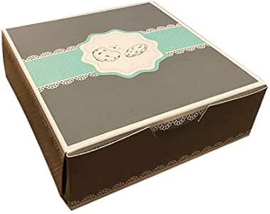 Caja de cartón para galletas 1 kg 100 unidades.: Amazon.es: Hogar