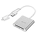 Compact Flash CF Card Reader, WEme Aluminum USB 3.0 Micro SD Card Converter with OTG Adapter for Extreme Pro Professional Sandisk, Lexar SDHC Memory Card and Samsung Galaxy, Mac Mini, Windows, Linux primary