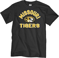 Blue 84 Men's Missouri Tigers T Shirt Line Up Team