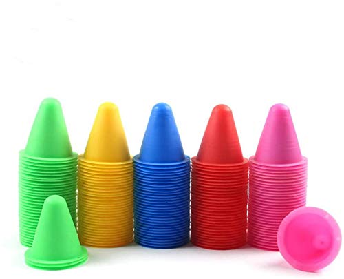 Hitasche Slalom Cones Pack of 50 Multicoloured