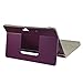 HP Spectre x2 12 Case,Mama Mouth 2-in-1 Romovable Portfolio PU Leather Folio Stand Cover for HP Spectre x2 12 12-a000 Series Detachable Flagship High Performance 12 inch Touchscreen Laptop PC,Purple