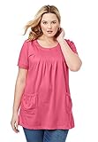 Roamans Women's Plus Size Trapeze Tunic With 2 Pockets