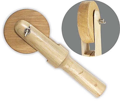 Jewel Tool 9 Inch Long Wooden Wheel Bracelet Mandrel: TJ9160