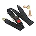HIFROM Adjustable Car 2 Point Seat Saftey Belt Harness Kit Go Kart UTV Buggie Single Double Seat