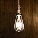 Antique LED Bulb, Oak Leaf 4w ST64 Vintage Edison Light Bulb LED Lighting Soft White 2700K pack of 6