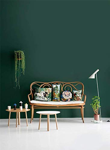 THE ONE ALL-IN-ONE PAINT & PRIMER: DURABLE FURNITURE, CABINET, FRONT DOOR, WALL, BATHROOM, KITCHEN – FAST DRYING INTERIOR & EXTERIOR CRAFT PAINT (GREEN, GLOSS, 8.5OZ)