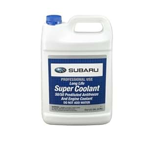 Subaru super coolant цвет