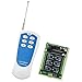 DC 12V 1000M 6-Channel Wireless Remote Control Switch White Blue Transmitter