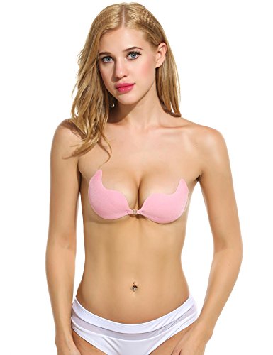 Yslmdry Strapless Silicone Adhesive Bra Stick on Bra nu Bra Bras - Thumbnail 5