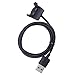 Emilydeals Garmin Vivosmart HR Plus Charger, Charging Cable for Garmin Vivosmart HR/Garmin Vivosmart HR+ (Black)