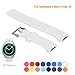 Cyeeson Samsung Gear S2 SM-R720/R730 Smart Watch Replacement Band, Accessory Soft Silicone Gel Wristband Strap Smartwatch Band for Samsung Galaxy Gear S2 SM-720/SM-730 Sport Smartwatch