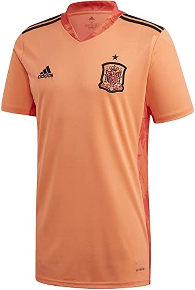 Amazon Co Jp 21 Spain Home Adidas Goalkeeper Shirt Orange スポーツ アウトドア