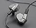 Quad Driver Headphones,ERJIGO KZ ZS5 High Fidelity Extra Bass Earbuds without Microphone,with Detachable Cable (Grey)