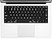 Kuzy Compatible with MacBook Keyboard Cover for Older Version MacBook Pro 13 15 17 inch and MacBook Air 13 inch, iMac Wireless Keyboard, Silicone Skin Key Board Protector, Solid Black