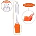 Fodier Silicone Basting/Pastry/Oil Brush, Serving for Kitchen Gadgets, BBQ Grilling, Marinating, Cooking, Baking, Cake Desserts, Steak and More. Set of 4 (Multicolor)