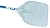 Professional Pizza Peel 13 Inch Head with 59 Inch Aluminum Handle RF