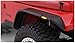Bushwacker 10924-07 Flat Fender Flares 4pc. Set for 1987-1995 Jeep Wrangler YJ (Excludes Renegade)