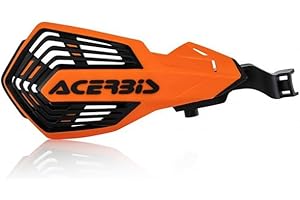 Acerbis K-Future Handguard (16 Orange/Black) for 07-22 KTM 250SXF