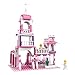 COGO Girls Blocks Princess Castle Toys for Girls Pink Palace Building Blocks Bricks Toys Construction Set for Kids 254 Pcs 3262