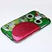 Samsung Galaxy S4 Active I537 I9295 Green Pink Owl Rubberized Design Mobile Phone Cover + Screen Protector, From [Triple8Accessories]