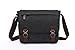 Mestart Messenger Bag School Bag Business Briefcase Shoulder Bag Black Large