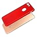 iPhone 8 Plus Case, JDBRUIAN [Fashion Gloss] Shockproof Ultra Slim Fit Silicone iPhone 7 Plus Cover TPU Soft Gel Rubber Cover for iPhone 7 Plus/iPhone 8 Plus - Bright Red