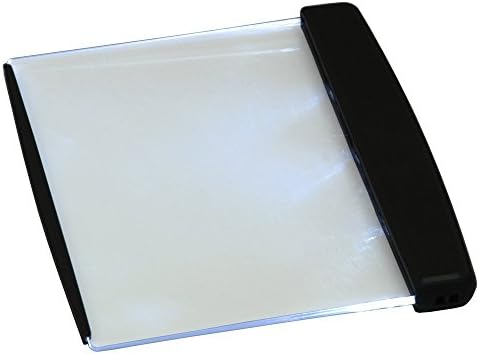 Emperor of Gadgets LED Book Reading Panel - Lightwedge Style Book Light for Comfortable and Convenient Book Page Illumination When Reading at Night
