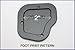 Ilium Works Sidestand Footplate Enlarger compatible with BMW K1600GT K1600GTL IW-26-100