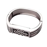 Eway Zine Alloy Housing Replacement Bracelet For Fitbit Flex Wireless Activity and Sleep Wristband