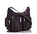 Scarleton Handbags for Women, Crossbody Bags for Women, Shoulder Bag, Nylon Purses for Women with Multi Pockets, H140716 - Purple